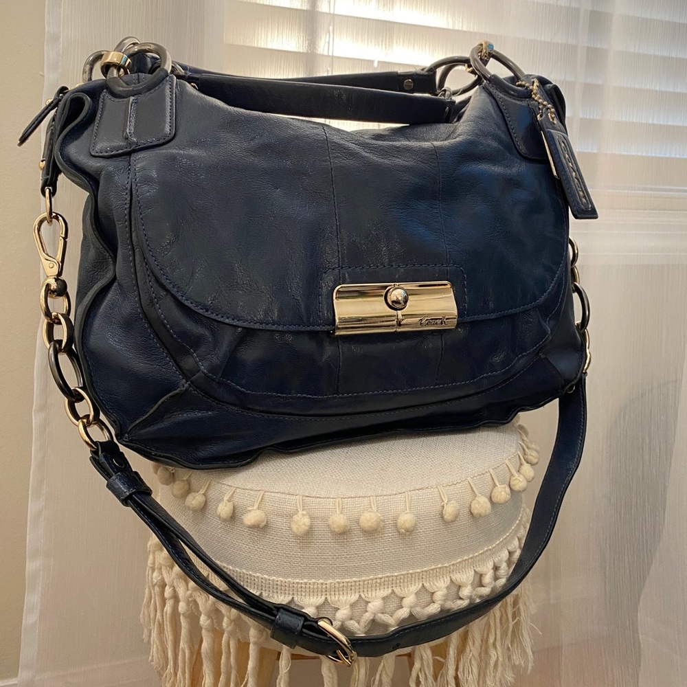 Coach Kristin Elevated Leather - Blue